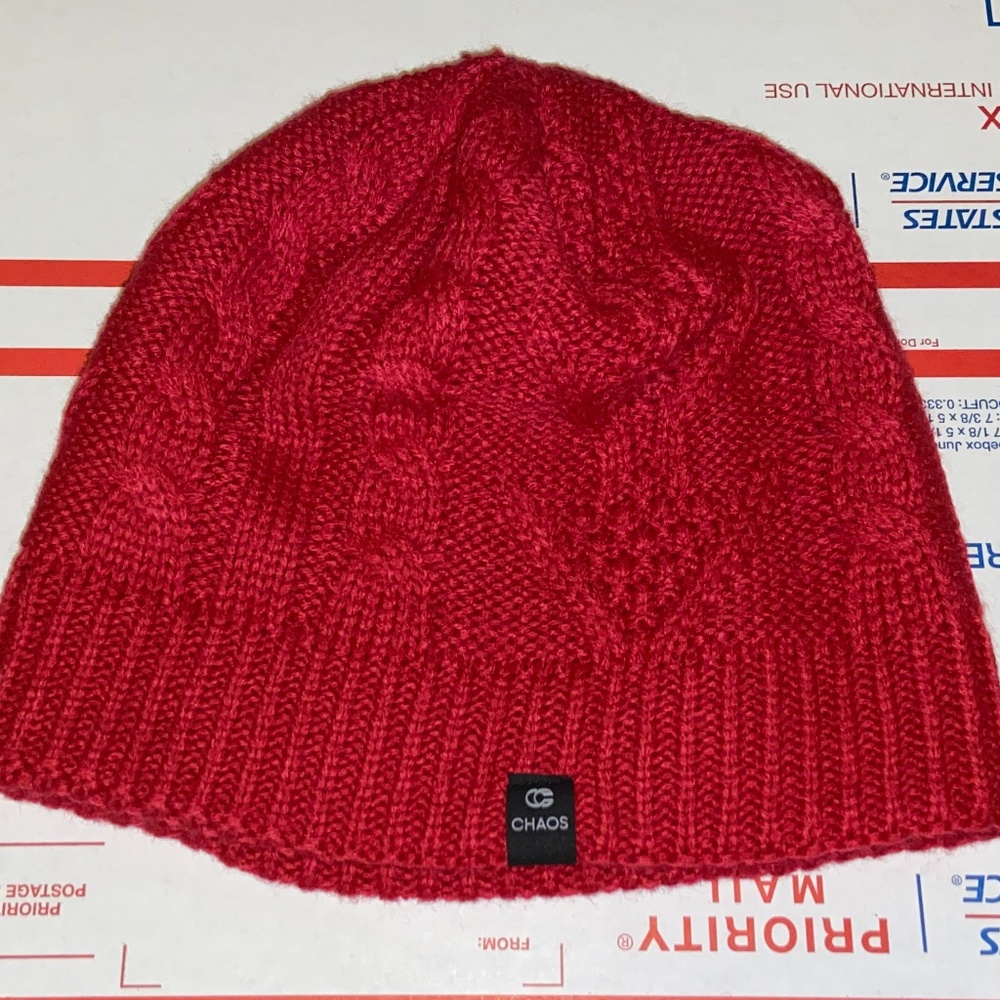 Chaos Canada Cable Knit beanie Winter Ski Snowboard skateboard HUF goose sports